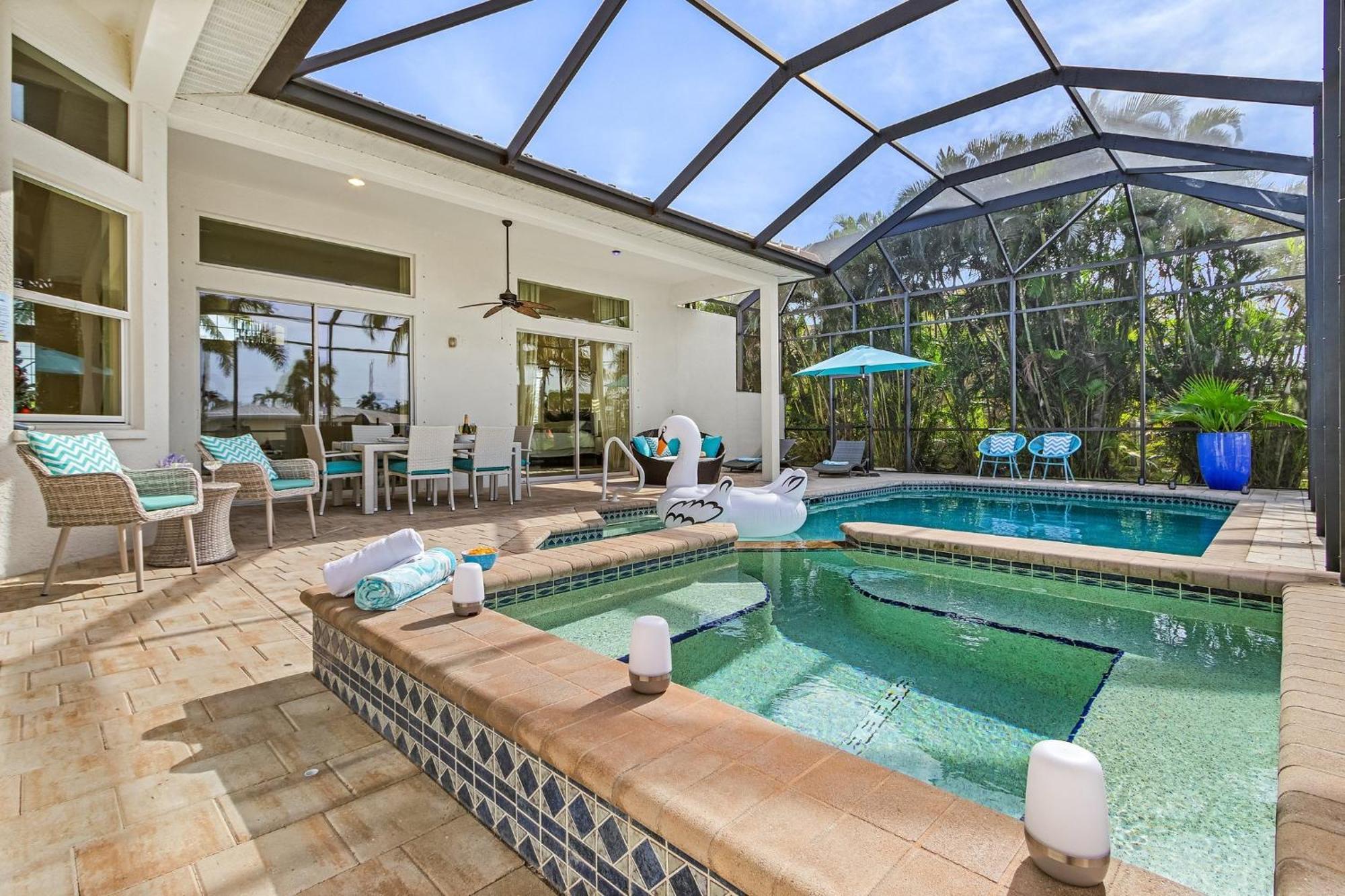 Villa Azurro, Cape Coral Exterior foto